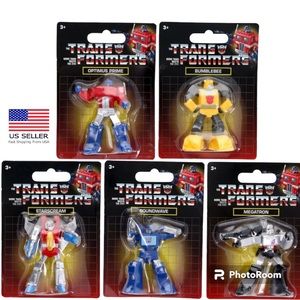 Hasbro / Just Play Transformers 2.5” Mini Figure Complete Set Of 5